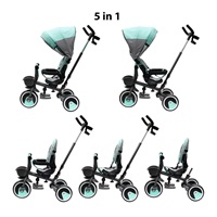 Baby Mix 5in1 RELAX 360° tricycle grey