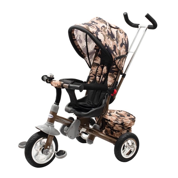 Baby Mix 3in1 TYPHOON 360° army tricycle