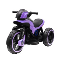 Baby Mix POLICE electric motorbike purple