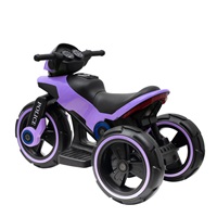 Baby Mix POLICE electric motorbike purple