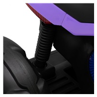 Baby Mix POLICE electric motorbike purple