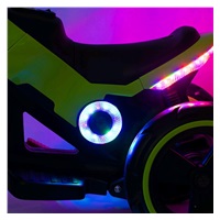 Baby Mix POLICE electric motorbike purple