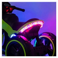 Baby Mix POLICE electric motorbike purple