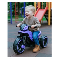 Baby Mix POLICE electric motorbike purple