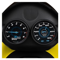 Baby Mix POLICE electric motorbike yellow