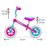 Milly Mally Dragon Air candy kids bike