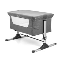 Milly Mally cot Side by Side stone 2