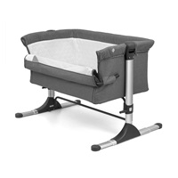 Milly Mally Side by Side cot navy 2