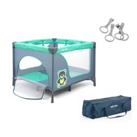 Milly Mally Fun Mint Bear folding playpen