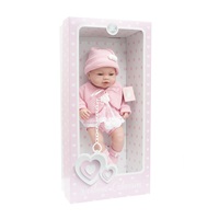 Luxury baby doll Berbesa Nela 43cm