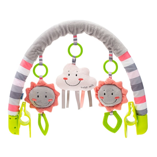 Baby Mix stroller toy puff