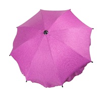 Stroller parasol Jeans purple