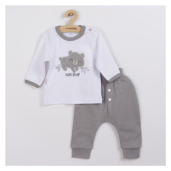 New Baby Cute Bear 2-Piece Cotton Infant Set, size 86 (12-18m)