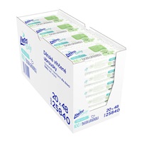 Linteo Baby Wet Wipes 100% BIODEGRADABLE 48pcs