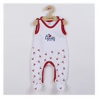 New Baby Cherry Cotton Baby Rompers, size 80 (9-12m)