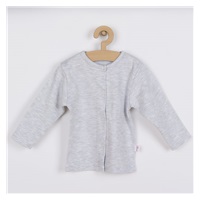 3-piece cotton baby set Koala Birdy grey, size 74 (6-9m)