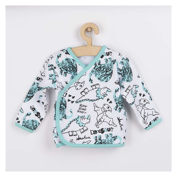 Baby cotton shirt Nicol Dinosaur, size 68 (4-6m)