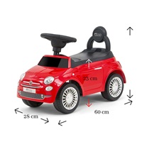 Milly Mally FIAT red children‘s bouncer