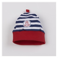 Baby Cotton Cap New Baby Marine, size 62 (3-6m)