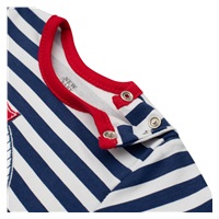 Baby set T-shirt and shorts New Baby Marine, size 56 (0-3m)