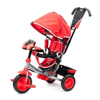 Baby Mix Lux Trike red tricycle with LED lights