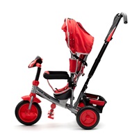 Baby Mix Lux Trike red tricycle with LED lights