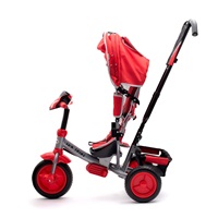 Baby Mix Lux Trike red tricycle with LED lights