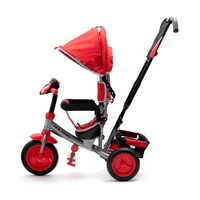 Baby Mix Lux Trike red tricycle with LED lights