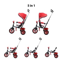 Baby Mix 5in1 RIDER 360° tricycle black
