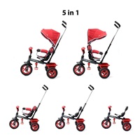 Baby Mix 5in1 RIDER 360° tricycle grey