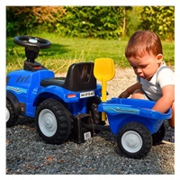 Baby Mix New Holland Blue Tractor with Tractor and Tools