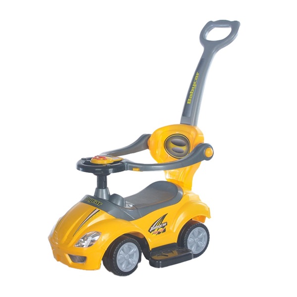 Baby Mix Mega Car yellow 3in1 Baby Mix Mega Car