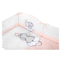 6-piece bedding Belisima Cute Mouse 90/120 pink