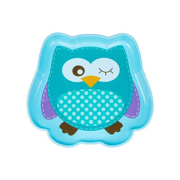 Baby plate Akuku Owl