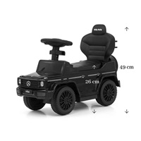 Scooter with guide bar MERCEDES G350d Milly Mally black