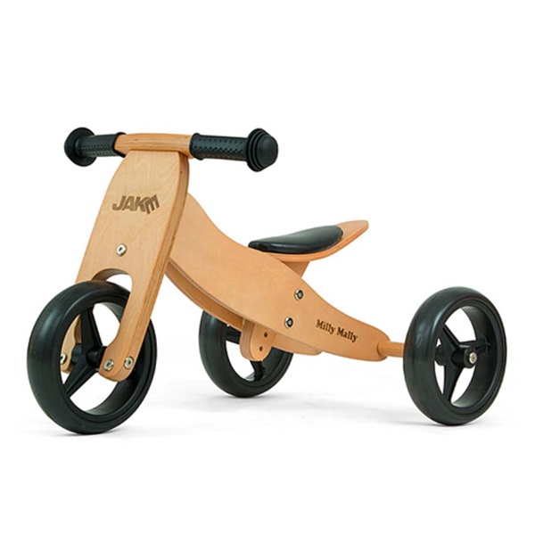 Kids multifunctional 2in1 Milly Mally JAKE Natural bike