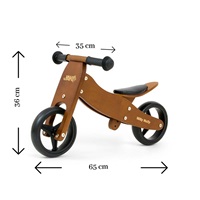 Milly Mally JAKE Dark Natural Multifunctional Bike 2in1