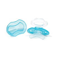 FIRST TEETH Baby Ono pacifier blue