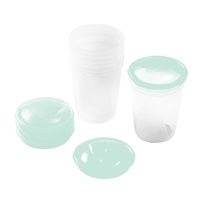 Set of containers with mouthpiece for food and milk Baby Ono 200ml