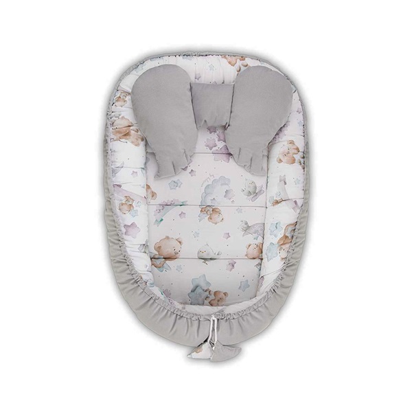 Baby nest Velvet Belisima Teddy on the moon