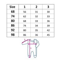 Softshell Infant Jumpsuit New Baby Mermaids, size 80 (9-12m)