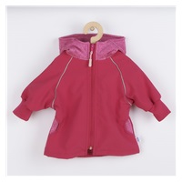 Softshell baby jacket New Baby pink, size 68 (4-6m)