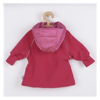 Softshell baby jacket New Baby pink, size 68 (4-6m)