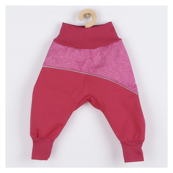 Softshell Infant Pants New Baby Pink, size 68 (4-6m)