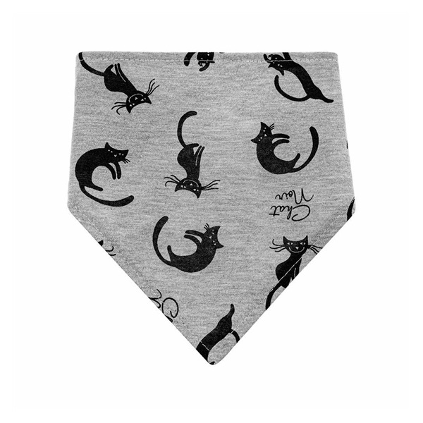 Baby bib neck scarf Akuku Cats