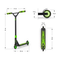 Kids freestyle scooter Milly Mally BUSTER green
