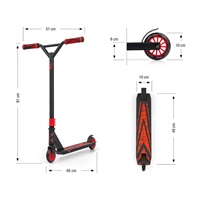 Kids freestyle scooter Milly Mally BUSTER red