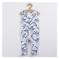 Baby cotton onesies Nicol Dolphin, size 68 (4-6m)