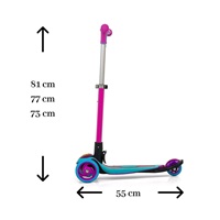 Milly Mally Scooter Micmax Red