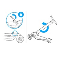 Milly Mally Scooter Micmax Blue